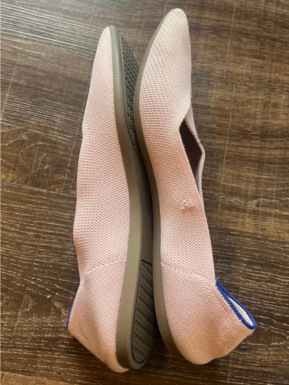 Rothy's Pink Pointed Toe Flats - Picture 3 of 8